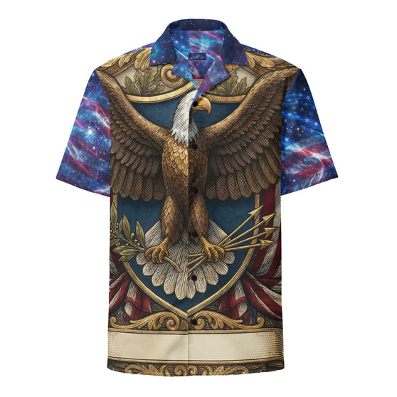 Men's shirt (chemise) God Bless America