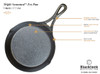 Blacklock Triple Seasoned Cast Iron 7 Inch Skillet