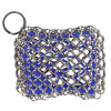 Blue Square Chainmail Scrubbing Pad