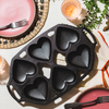 Cast Iron Heart Mini Cake Pan