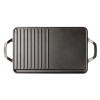 Chef Collection 19.5 x 10 Inch Cast Iron Single Sided Grill/Griddle