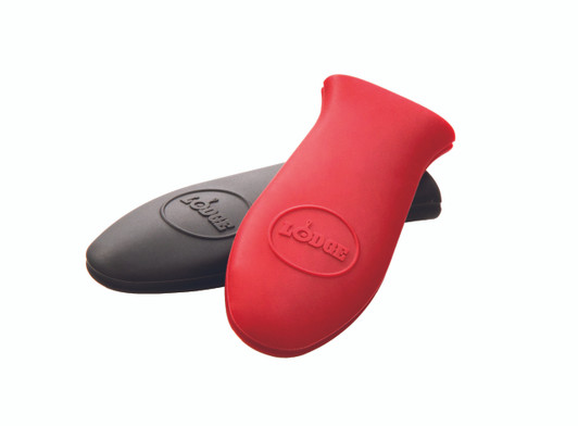 Lodge Cast Iron Red Silicone Hot Handle Holder for Skillets, ASHH41,  includes One Red Handle Holder 