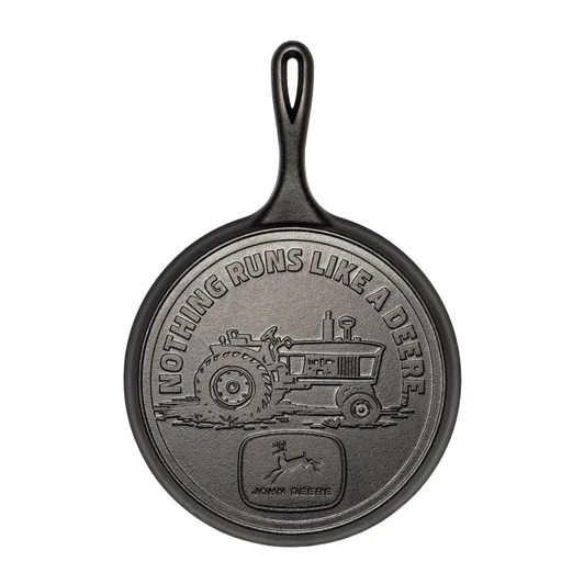10.5 Inch Cast Iron John Deere Tractor Griddle