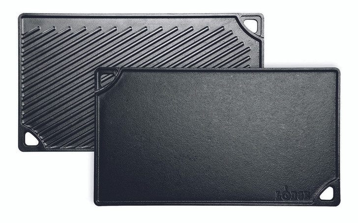Rectangular Cast Iron Reversible Grill/Griddle