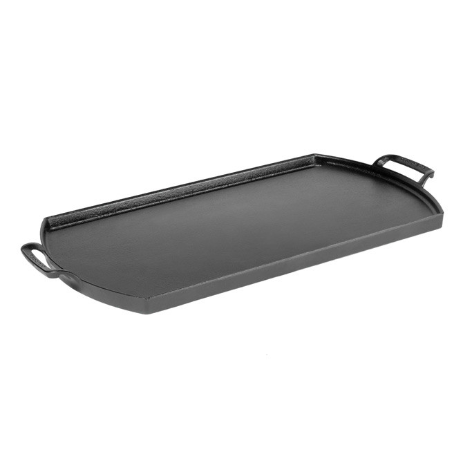 double burner flat griddle