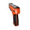 Byrna LE compact less-lethal launcher — black or orange ergonomic frame on white background