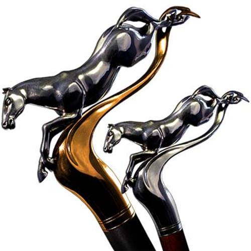 Art walking cane Horse. Style # sh 139