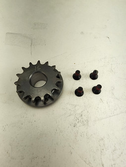 American Made IAME X30/KA100 15T Front Sprocket /w Screws 