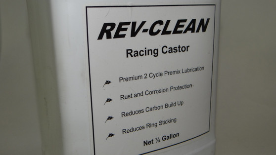 Rev-Clean Racing Castor Oil, Half Gallon