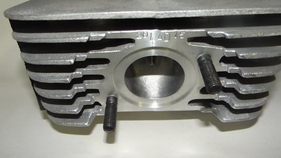 Grind and Polish Aluminum in Yamaha Cylinder