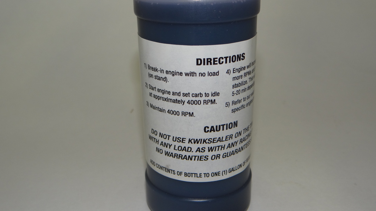 Kwiksealer 2 Cycle BreakIn Oil L.A.D. Specialties