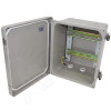 Altelix 10x8x6 Industrial DIN Rail Enclosure Fiberglass NEMA 4X IP66