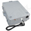 Altelix 14x11x5 Polycarbonate + ABS Vented Indoor / Outdoor RF Transparent Enclosure with PVC Non-Metallic Equipment Mounting Plate, 120 VAC Outlets & Power Cord