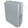 Altelix 14x11x5 Polycarbonate + ABS Indoor / Outdoor RF Transparent WiFi Access Point Enclosure with PVC Non-Metallic Equipment Mounting Plate
