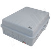 Altelix 14x11x5 Polycarbonate + ABS Indoor / Outdoor RF Transparent WiFi Access Point Enclosure with PVC Non-Metallic Equipment Mounting Plate