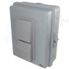 Altelix 14x11x5 Vented Polycarbonate + ABS Indoor / Outdoor RF Transparent WiFi Access Point Enclosure with PVC Non-Metallic Equipment Mounting Plate