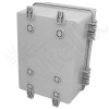 Altelix 12x9x7 IP66 NEMA 4X Outdoor Weatherproof Emergency Phone Call Box and Service Phone Box