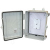 Altelix 12x9x7 IP66 NEMA 4X Outdoor Weatherproof Emergency Phone Call Box and Service Phone Box