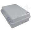 Altelix 14x11x5 PC + ABS Weatherproof Utility Box NEMA Enclosure with Pole Mount Kit