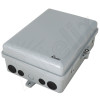 Altelix 12x9x5 IP66 NEMA 4X PC+ABS Indoor / Outdoor RF Transparent WiFi Access Point Enclosure with PVC Non-Metallic Equipment Mounting Plate