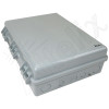 Altelix 17x14x6 PC + ABS Weatherproof Utility Box NEMA Enclosure with NMKG-283 Pole Mount Kit