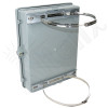 Altelix 17x14x6 PC + ABS Weatherproof Vented Utility Box NEMA Enclosure with Pole Mount Kit