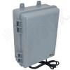 Altelix 12x9x5 NEMA 4X PC+ABS Weatherproof Utility Box NEMA Enclosure with 120 VAC 3-Prong Power Plug & Power Cord