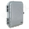 Altelix 9x8x3 IP66 NEMA 4X PC+ABS Weatherproof Utility Box with Hinged Door and Aluminum Mounting Plate