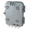 Altelix 9x8x3 IP66 NEMA 4X PC+ABS Weatherproof Utility Box with Hinged Door and Aluminum Mounting Plate
