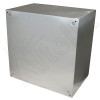 Altelix 24x24x16 Stainless Steel NEMA 4x / IP66 Weatherproof Equipment Enclosure with Blank Steel Equipment Mounting Plate