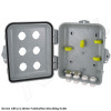 Altelix 9x8x3 IP66 NEMA 4X PC+ABS Weatherproof Pushbutton Enclosure