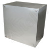 Altelix 24x24x16 NEMA 4X 19" 6U Rack Stainless Steel Weatherproof Enclosure with 120 VAC Outlets and Power Cord