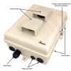 Altelix Weatherproof Vented Power-over-Ethernet PoE Enclosure  for YoLink® Hub