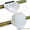 Altelix DIN Rail Mount for Amazon eero® 6 - Compatible with eero® 6 Router and eero® 6 Extender