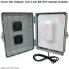 Altelix Weatherproof Vented WiFi Enclosure  for Netgear® EAX15 AX1800 WiFi Extender