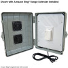 Altelix Weatherproof Vented Enclosure  for Amazon Ring® Alarm Range Extender