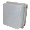 Altelix 14x12x10 Fiberglass Weatherproof NEMA Enclosure with Aluminum Mounting Plate and 120 VAC Outlets