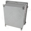 Altelix 14x12x10 Fiberglass Weatherproof NEMA Enclosure with Aluminum Mounting Plate, 120 VAC Outlets and Power Cord