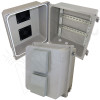 Altelix 14x12x10 Vented Industrial DIN Rail Fiberglass Enclosure