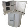 Altelix 14x12x10 Fiberglass Vented Weatherproof NEMA Enclosure with Cooling Fan and 120 VAC Outlets