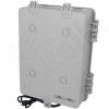 Altelix Weatherproof Vented WiFi Enclosure  for TP-Link® EAP650 AX3000 WiFi 6 Access Point with 120VAC Outlet and Power Cord