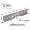 Heavy Duty Stainless Steel Pole Mount Kit for Altelix NF201612, NFC161608, NFC201608, NFC241609, NS161608, NS201608, NS/NX201612, NS241610 & NS241612 Series NEMA Enclosures Heavy Duty Stainless Steel Pole Mount Kit for Altelix NF201612, NFC161608, NFC201608, NFC241609, NS161608, NS201608, NS/NX201612, NS241610 & NS241612 Series NEMA Enclosures