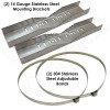 Heavy Duty Stainless Steel Pole Mount Kit for Altelix NF201612, NFC161608, NFC201608, NFC241609, NS161608, NS201608, NS/NX201612, NS241610 & NS241612 Series NEMA Enclosures Heavy Duty Stainless Steel Pole Mount Kit for Altelix NF201612, NFC161608, NFC201608, NFC241609, NS161608, NS201608, NS/NX201612, NS241610 & NS241612 Series NEMA Enclosures