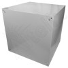 Altelix 24x24x24 NEMA 4X Steel Weatherproof Enclosure with Heavy Duty 19" Wide Adjustable 8U Rack Frame, Dual 120 VAC Duplex Outlets and Power Cord