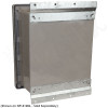 Heavy Duty Galvanized Steel Flange Wall Mount Kit for Altelix NF141206, NF141208, NF141210 & NFC161208 Series NEMA Enclosures
