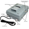 Altelix Weatherproof Vented Enclosure  for Arris® SURFboard® Cable Modems with Cooling Fan, 120VAC Outlets and Power Cord