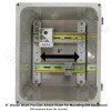 Altelix 10x8x8 Industrial DIN Rail Enclosure Fiberglass NEMA 4X IP66