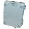 Altelix 14x11x5 PoE Powered Vented Polycarbonate + ABS Weatherproof NEMA Enclosure with DC Cooling Fan & 2-Port PoE Power Splitter
