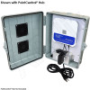 Altelix Weatherproof Vented Enclosure  for Alarm.com® Z-Wave Hub and PointCentral® Hub with 120VAC Outlets and Power Cord