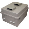Altelix 20x16x12 Fiberglass Vented & Heated Weatherproof NEMA Enclosure with Dual Cooling Fans, 200W Heater and 120 VAC Outlets